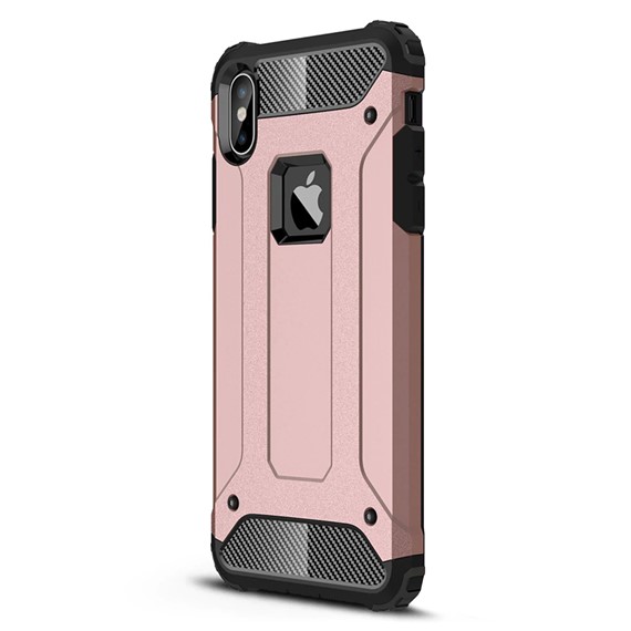 Microsonic Apple iPhone XS Max 6 5 Kılıf Rugged Armor Rose Gold 2
