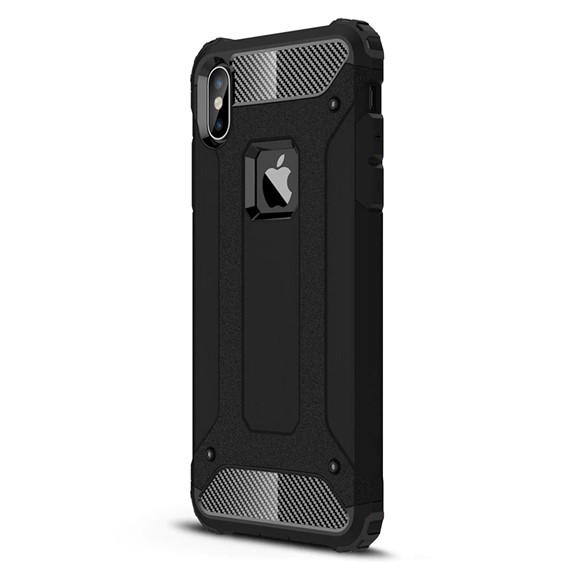 Microsonic Apple iPhone XS Max 6 5 Kılıf Rugged Armor Siyah 2