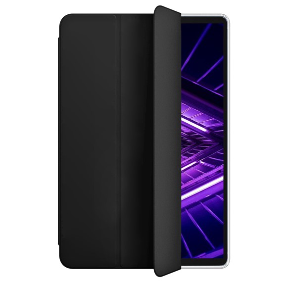 Microsonic Lenovo Tab M10 3 Nesil 10 1 Kılıf TB-328F Slim Translucent Back Smart Cover Siyah 2