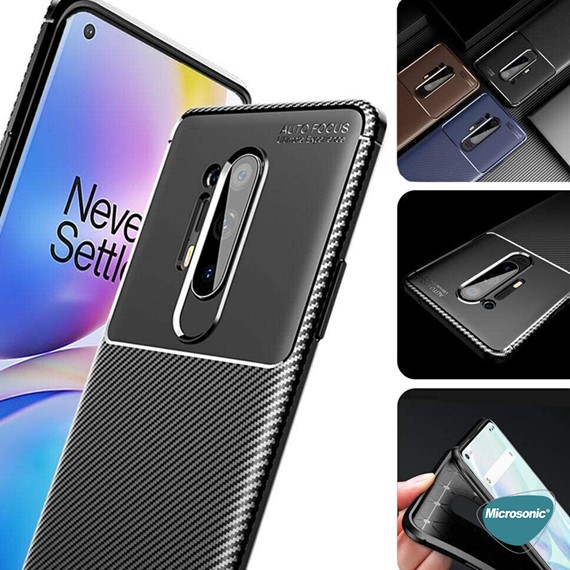 Microsonic OnePlus 8 Pro Kılıf Legion Series Lacivert 5