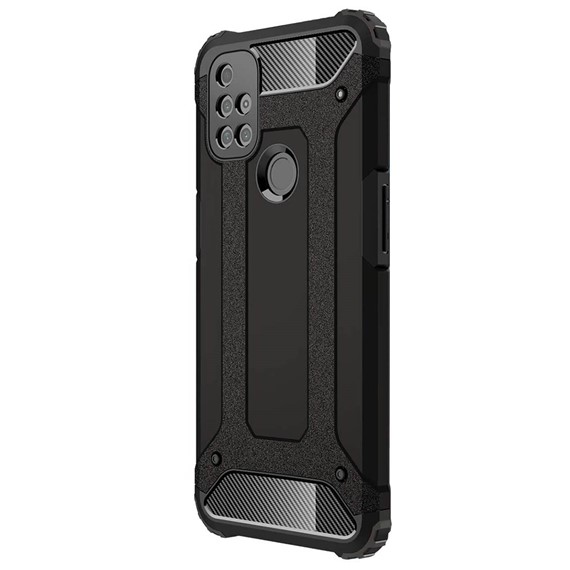 Microsonic OnePlus Nord N10 5G Kılıf Rugged Armor Siyah 2