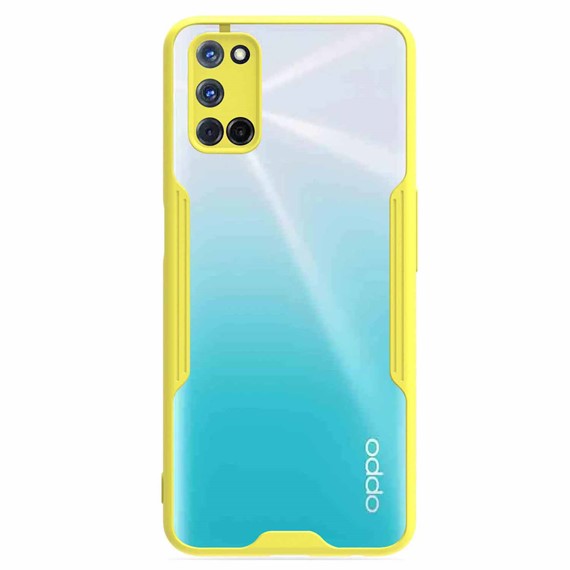 Microsonic Oppo A72 Kılıf Paradise Glow Sarı 2