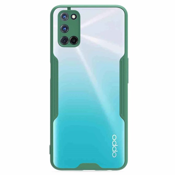 Microsonic Oppo A92 Kılıf Paradise Glow Yeşil 2