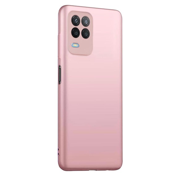 Microsonic Matte Silicone Oppo A54 4G Kılıf Rose Gold 2