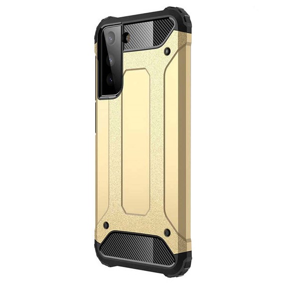 Microsonic Samsung Galaxy S22 Kılıf Rugged Armor Gold 2