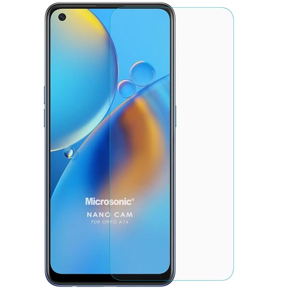 Microsonic Oppo A74 4G Nano Glass Cam Ekran Koruyucu 2