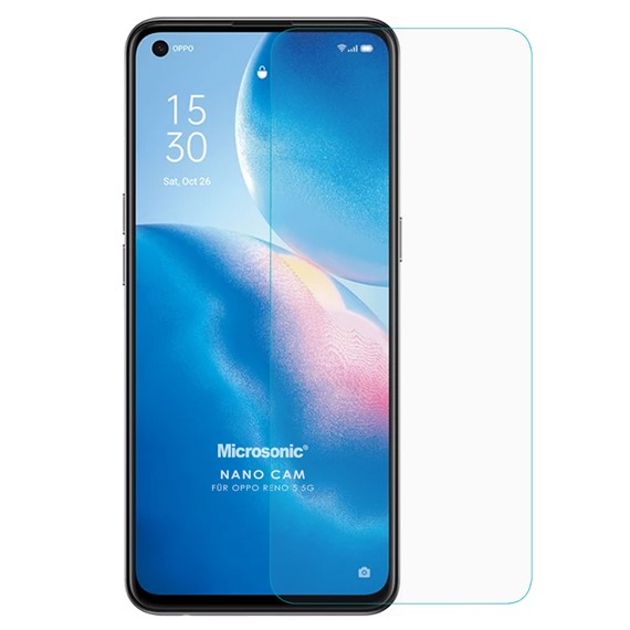 Microsonic Oppo Reno 5 5G Nano Glass Cam Ekran Koruyucu 2