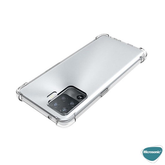 Microsonic Oppo Reno 5 Lite Kılıf Shock Absorbing Şeffaf 5