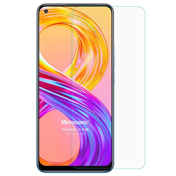 Microsonic Realme 8 Nano Glass Cam Ekran Koruyucu 2