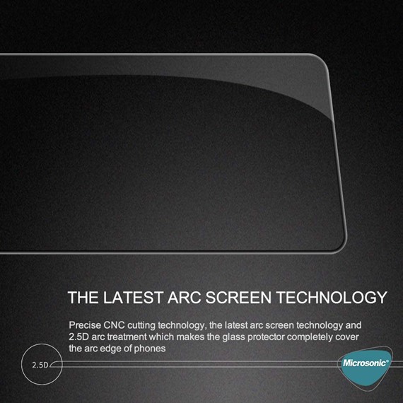 Microsonic Realme 8 Pro Tam Kaplayan Temperli Cam Ekran Koruyucu Siyah 6