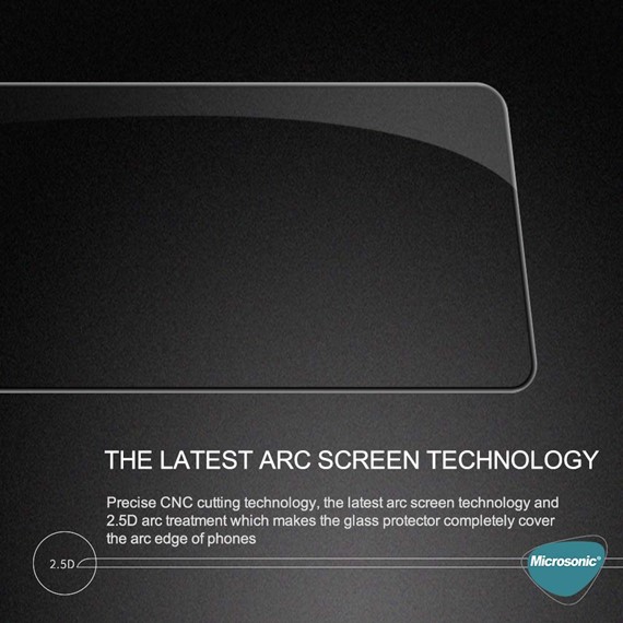 Microsonic Realme 8 Tam Kaplayan Temperli Cam Ekran Koruyucu Siyah 6