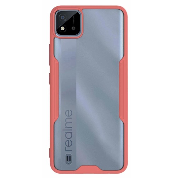 Microsonic Realme C11 2021 Kılıf Paradise Glow Pembe 2