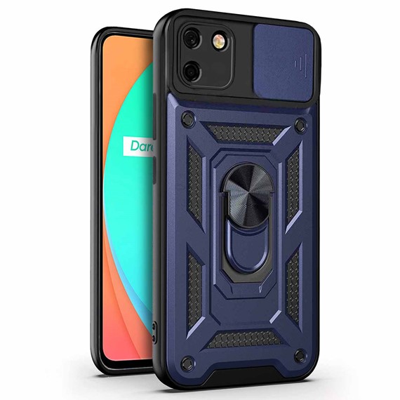 Microsonic Realme C11 Kılıf Impact Resistant Lacivert 1