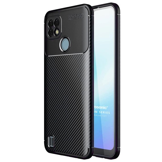 Microsonic Realme C21 Kılıf Legion Series Siyah 1