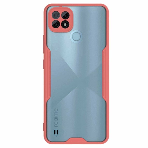 Microsonic Realme C21 Kılıf Paradise Glow Pembe 2