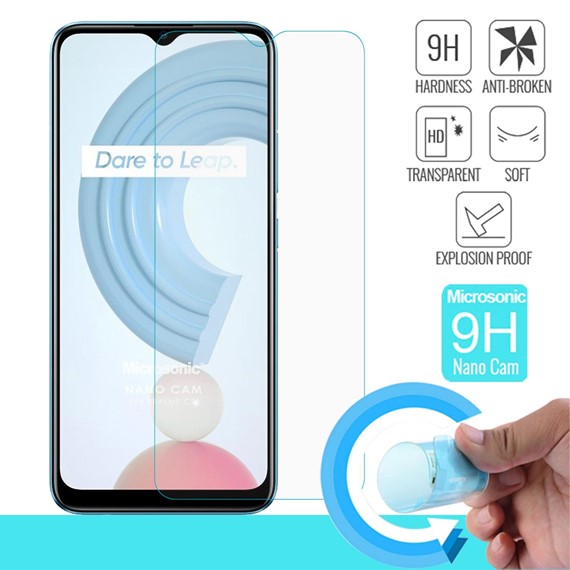 Microsonic Realme C21 Nano Glass Cam Ekran Koruyucu 1