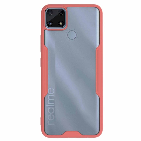 Microsonic Realme C25s Kılıf Paradise Glow Pembe 2