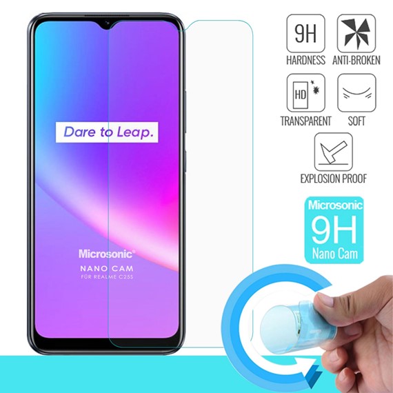 Microsonic Realme C25s Nano Glass Cam Ekran Koruyucu 1