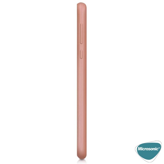 Microsonic Matte Silicone Reeder P13 Blue Max 2020 Kılıf Rose Gold 6