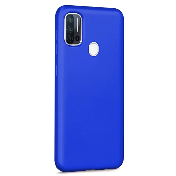 Microsonic Matte Silicone Reeder P13 Blue Max Pro Kılıf Mavi 2