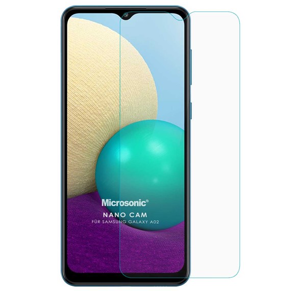 Microsonic Samsung Galaxy A02 Nano Glass Cam Ekran Koruyucu 2