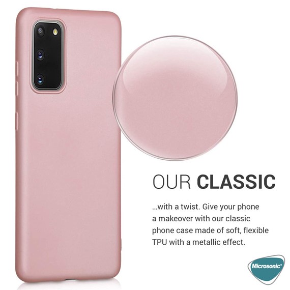 Microsonic Matte Silicone Samsung Galaxy A02s Kılıf Mavi 5