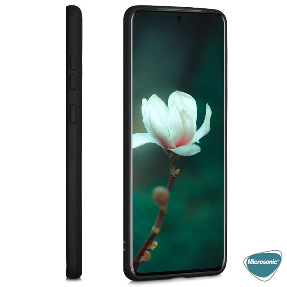 Microsonic Matte Silicone Samsung Galaxy A02s Kılıf Kırmızı 7