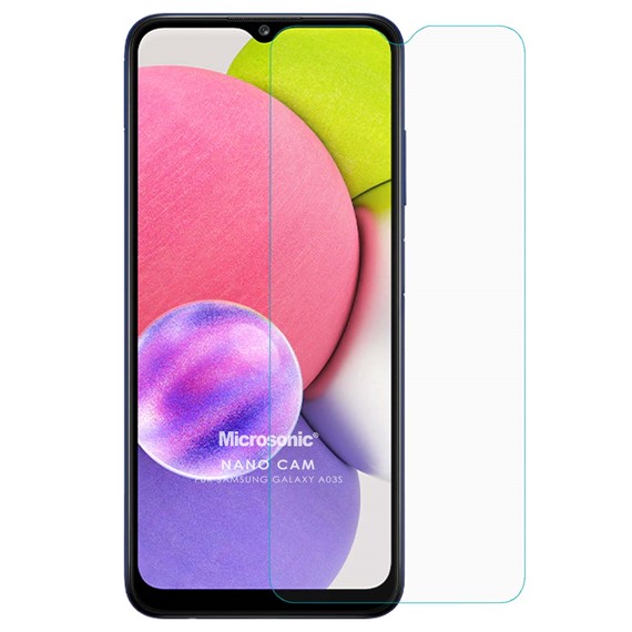 Microsonic Samsung Galaxy A03s Nano Glass Cam Ekran Koruyucu 2