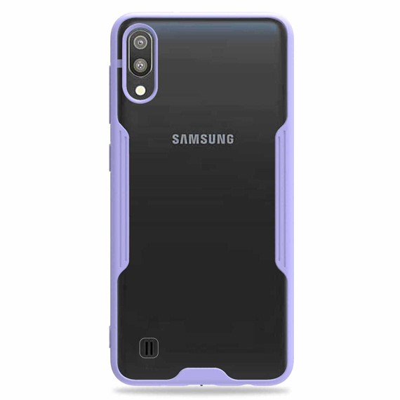 Microsonic Samsung Galaxy M10 Kılıf Paradise Glow Lila 2