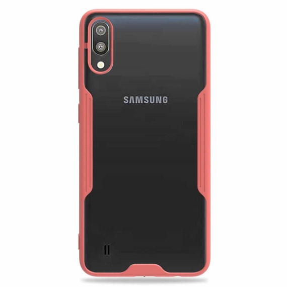 Microsonic Samsung Galaxy M10 Kılıf Paradise Glow Pembe 2