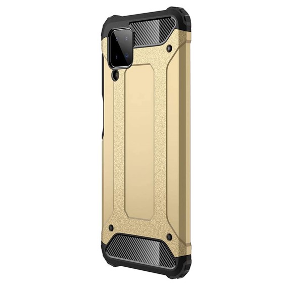 Microsonic Samsung Galaxy A12 Kılıf Rugged Armor Gold 2