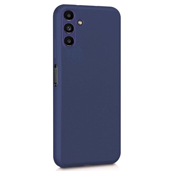 Microsonic Matte Silicone Samsung Galaxy A04S Kılıf Lacivert 2