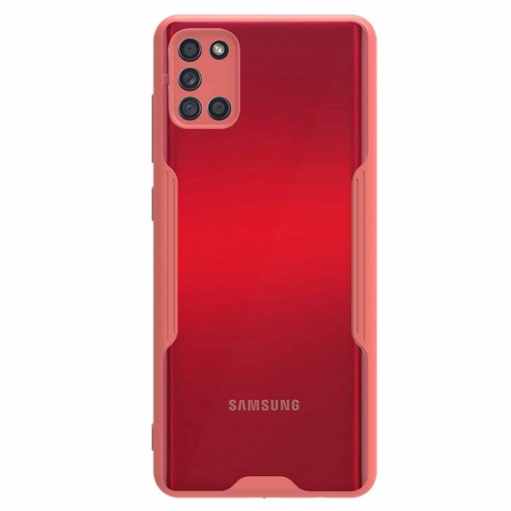 Microsonic Samsung Galaxy A31 Kılıf Paradise Glow Pembe 2