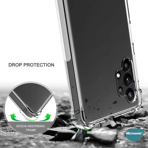 Microsonic Samsung Galaxy A32 4G Kılıf Shock Absorbing Şeffaf 6