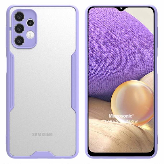 Microsonic Samsung Galaxy A32 5G Kılıf Paradise Glow Lila 1