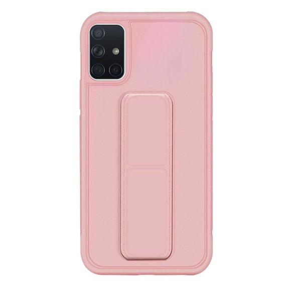 Microsonic Samsung Galaxy A51 Kılıf Hand Strap Rose Gold 2