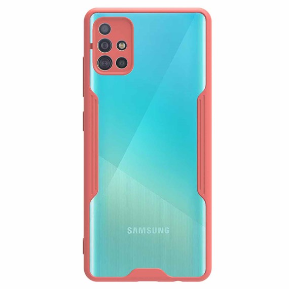 Microsonic Samsung Galaxy A51 Kılıf Paradise Glow Pembe 2