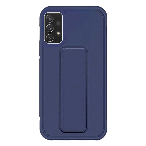 Microsonic Samsung Galaxy A52 Kılıf Hand Strap Lacivert 2