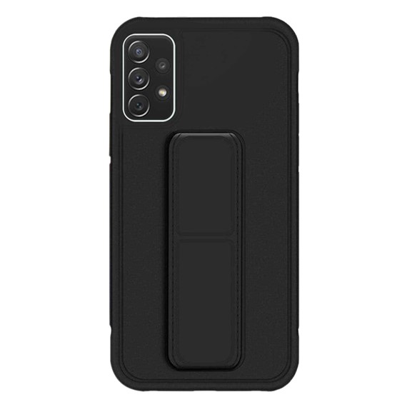 Microsonic Samsung Galaxy A72 Kılıf Hand Strap Siyah 2