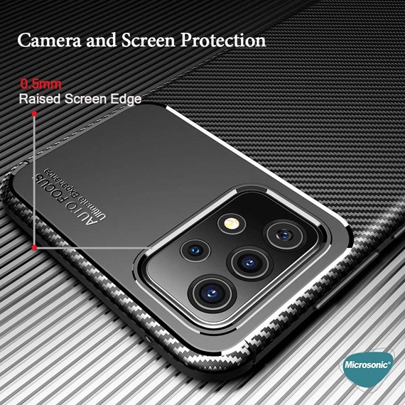 Microsonic Samsung Galaxy A52s Kılıf Legion Series Kahverengi 3