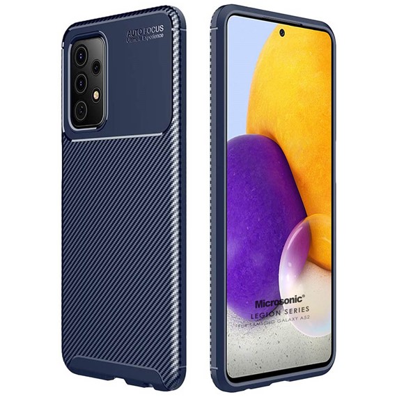 Microsonic Samsung Galaxy A52s Kılıf Legion Series Lacivert 1