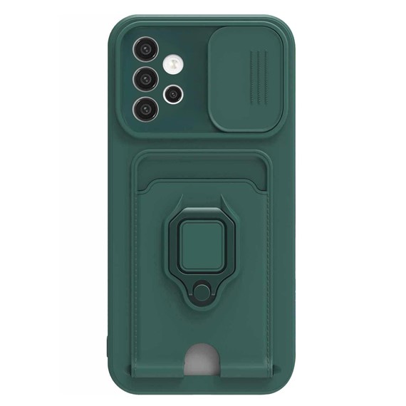 Microsonic Samsung Galaxy A52S Kılıf Multifunction Silicone Yeşil 2