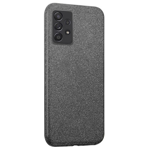 Microsonic Samsung Galaxy A52s Kılıf Sparkle Shiny Siyah 2