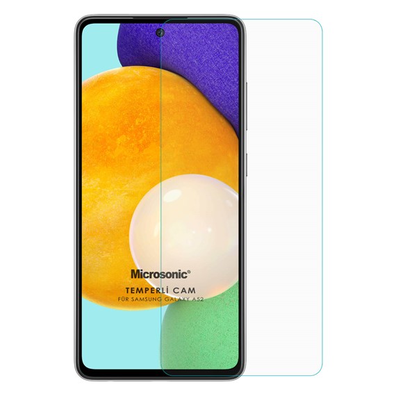 Microsonic Samsung Galaxy A52s Tempered Glass Cam Ekran Koruyucu 2