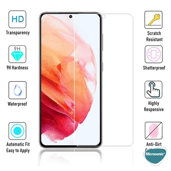 Microsonic Samsung Galaxy A73 5G Tempered Glass Cam Ekran Koruyucu 4