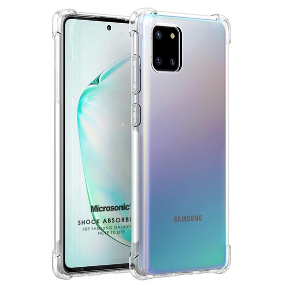 Microsonic Samsung Galaxy A81 Kılıf Shock Absorbing Şeffaf 1