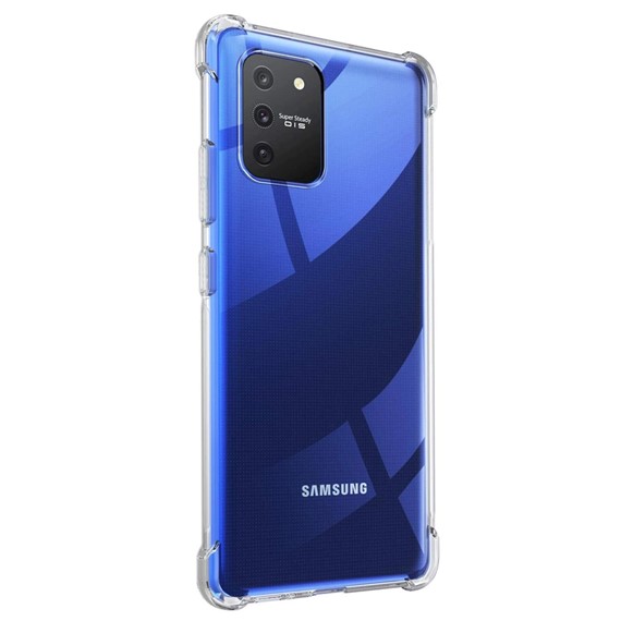 Microsonic Samsung Galaxy A91 Kılıf Shock Absorbing Şeffaf 2