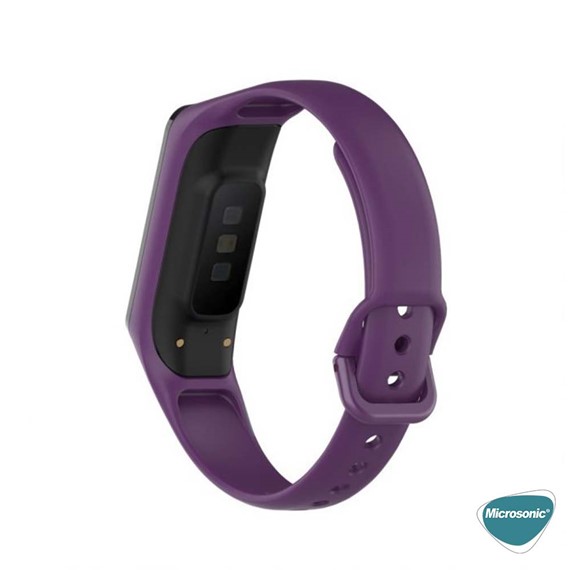 Microsonic Samsung Galaxy Fit 2 Silikon Kordon Lacivert 3