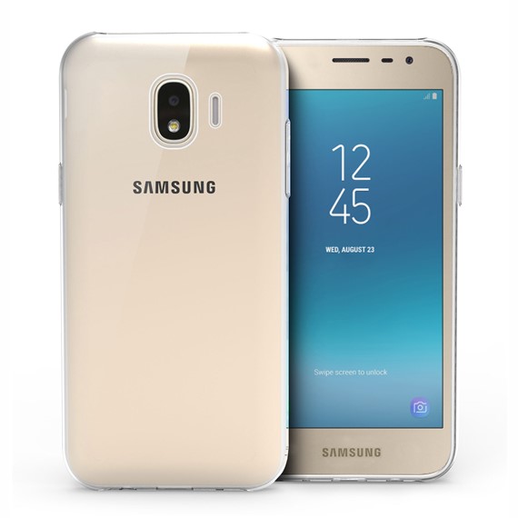 Microsonic Samsung Galaxy J2 Core Kılıf Transparent Soft Beyaz 1