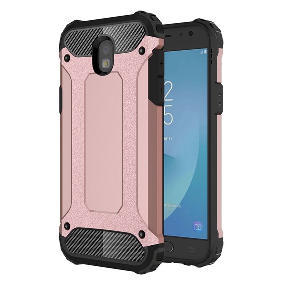 Microsonic Samsung Galaxy J5 Pro Kılıf Rugged Armor Rose Gold 1